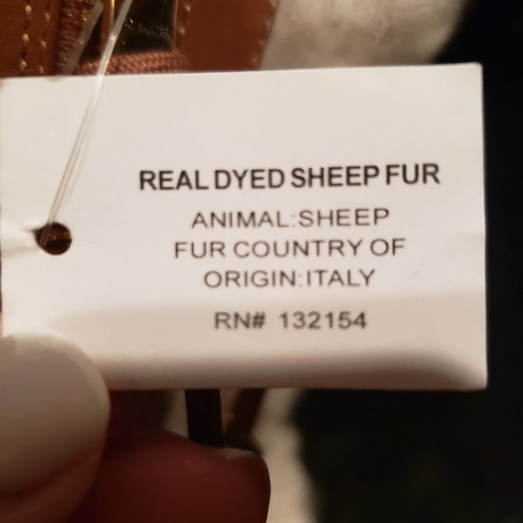 Brand new with tags Coach Leona Shearling boot sz 5 - Picture 5 of 5